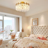 Motif Décoratif Lustre Rond En Verre