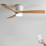 Ventilateur de plafond en bois