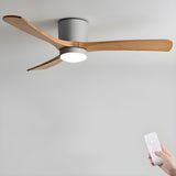Ventilateur de plafond en bois