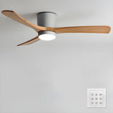 Ventilateur de plafond en bois