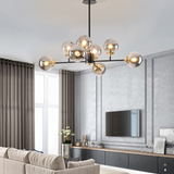 Lustre en verre de style nordique