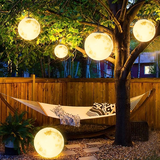 Suspension de jardin en forme de lune