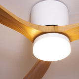 Ventilateur de plafond en bois