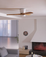 Ventilateur de plafond en bois
