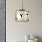 Lampe Pendante En Verre Plot