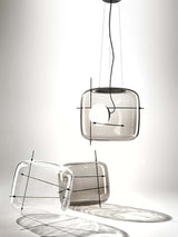 Lampe Pendante En Verre Plot