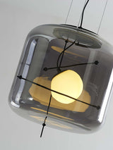 Lampe Pendante En Verre Plot