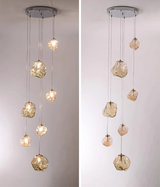 Lustre d'escalier moderne