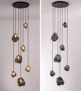 Lustre d'escalier moderne