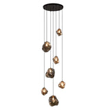 Lustre d'escalier moderne