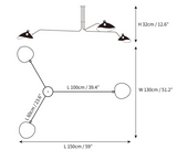 Serge Mouille Plafonnier A