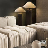 Lampadaire En Bois Vieilli