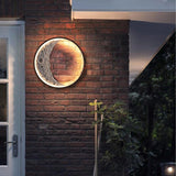 Lampe d'extérieur moderne Elif Moon Shape LED IP65 Waterproof