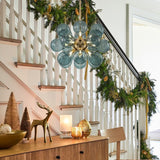 Cluster Blue Glass Bubble - Lustre À Bulles