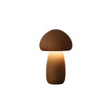 Lampe De Table Rechargeable Pour Champignons En Bois