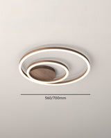 Elegant Ring Ceiling Luminaire
