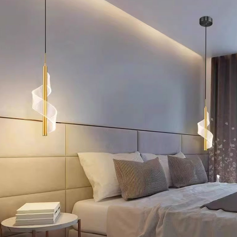 Lampes suspendues LED de style moderne