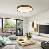 Lampe de plafond en bois naturel