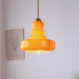 Lampe pendante en verre Bauhaus Gourd