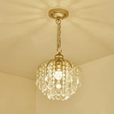 Lustre en cristal pour chambre à coucher
