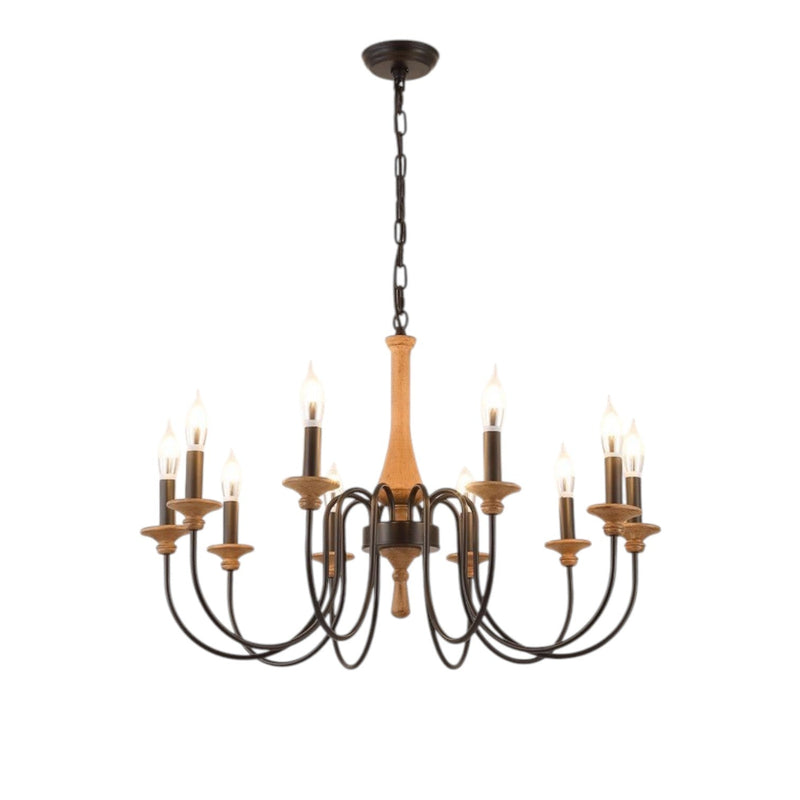 Chandelier de chambre à coucher vintage d'Irda