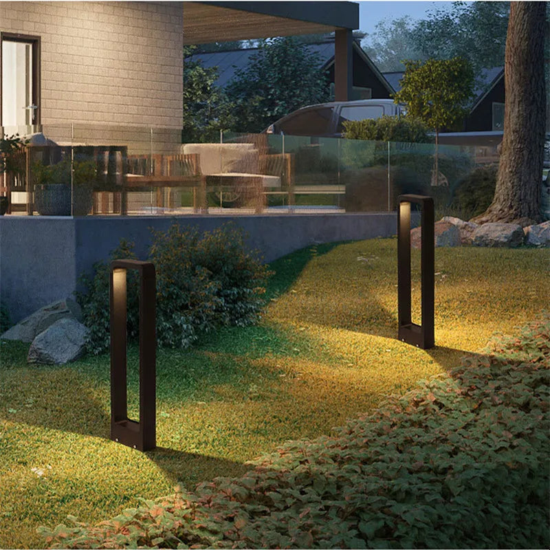 TerraLuxe - Luminaire de jardin au sol pour l'extérieur