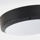 Plafonnier à LED rond en aluminium imperméable simple pour l'extérieur