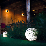 Lampe solaire sphérique pour le jardin