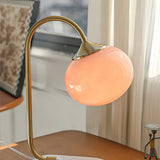 Lampe de table en métal et verre Marshmallow