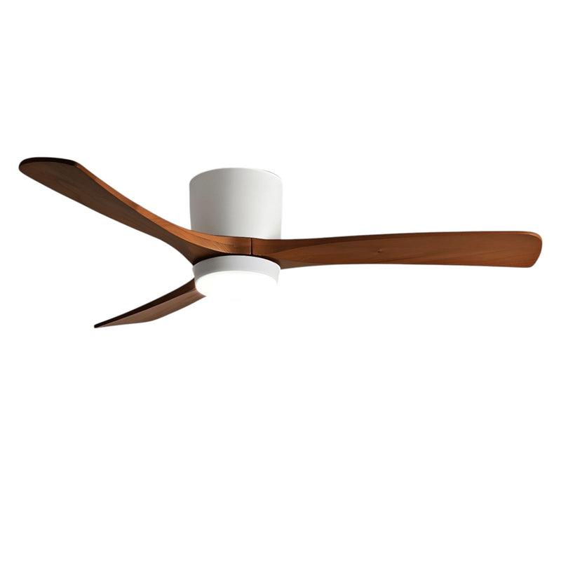 Ventilateur de plafond en bois
