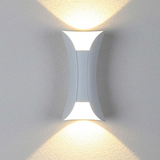 Lampe murale en aluminium à LED étanche pour l'extérieur Scone murale