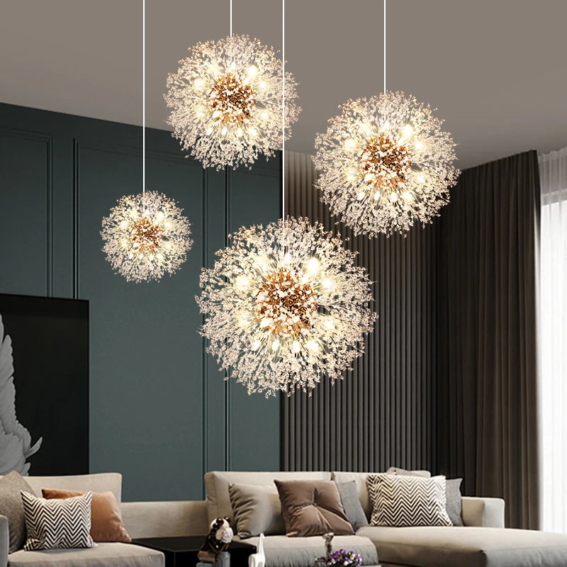 Lustre de luxe en cristal