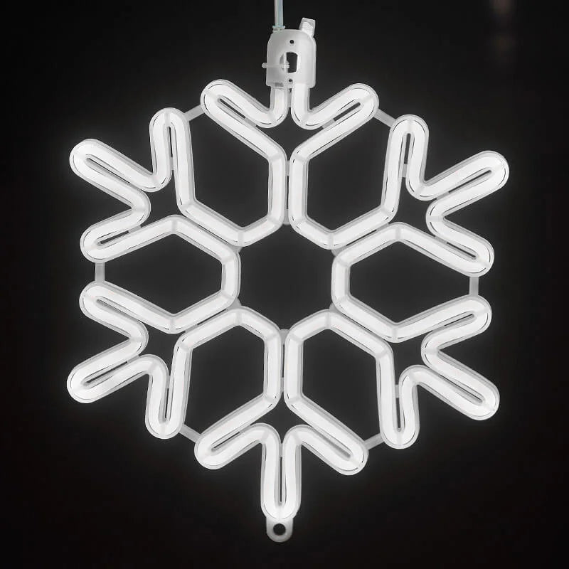 Lampe de Noël LED flocon de neige étanche