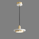 Lampe pendante moderne simple en marbre