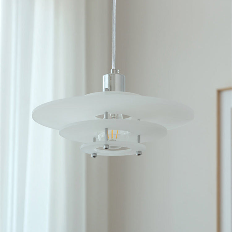 Moderne UFO forme lustre vintage suspension