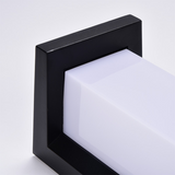 Lampe murale d'extérieur noire et blanche