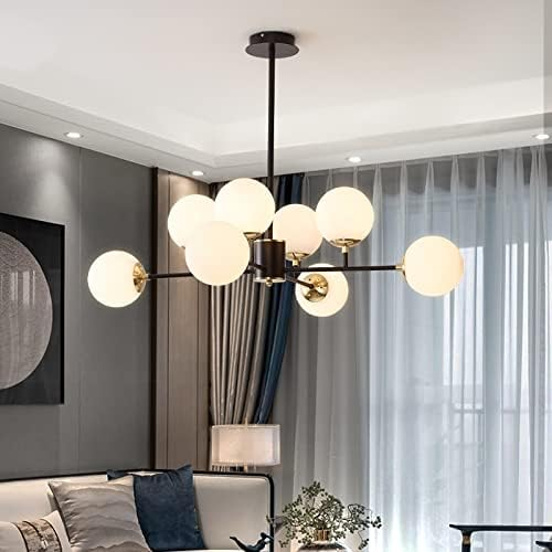 Lustre en verre de style nordique