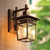 Lampe murale d'extérieur Alessio Black Deco