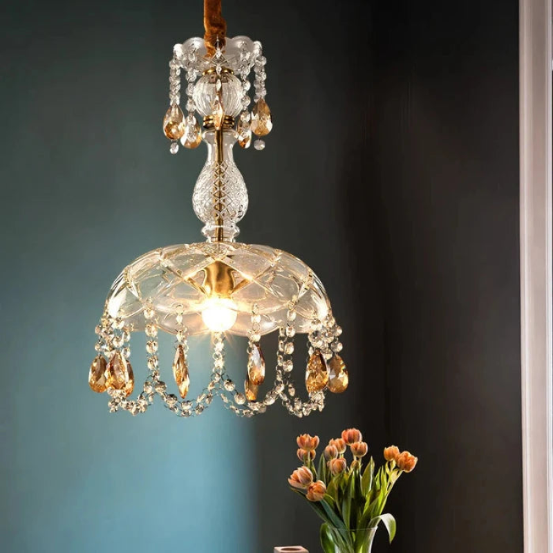 Lustre de luxe en cristal Suspension design