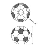 Suspension Avec Abat-Jour En Forme De Ballon De Football