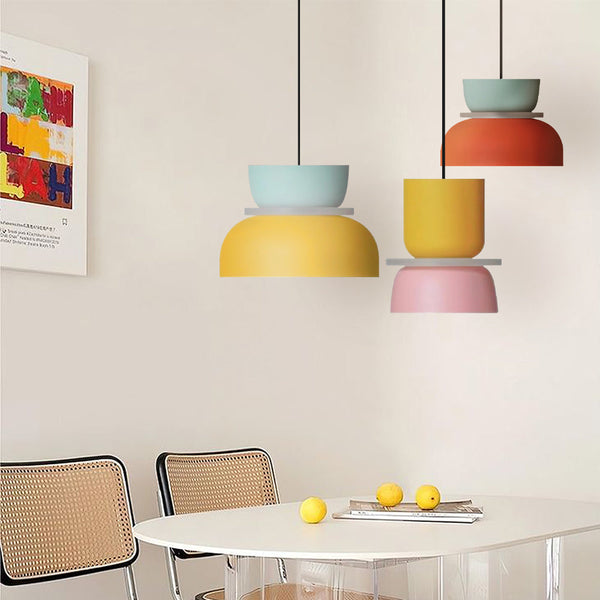 Lampe Suspendue Nordique Dulcy Color Block