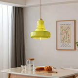 Lampe pendante en verre Bauhaus Gourd