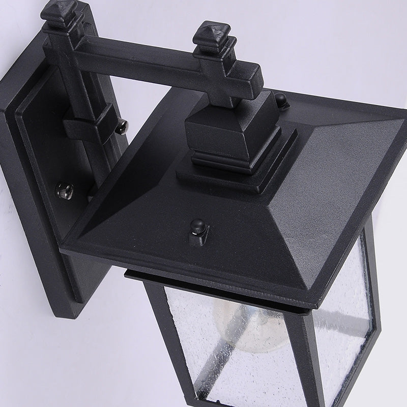 Lampe murale d'extérieur Alessio Black Deco