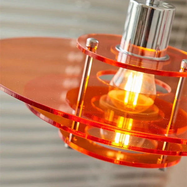 Moderne UFO forme lustre vintage suspension