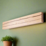 Luminaire mural moderne à larmes en bois Home Decor Wall Light