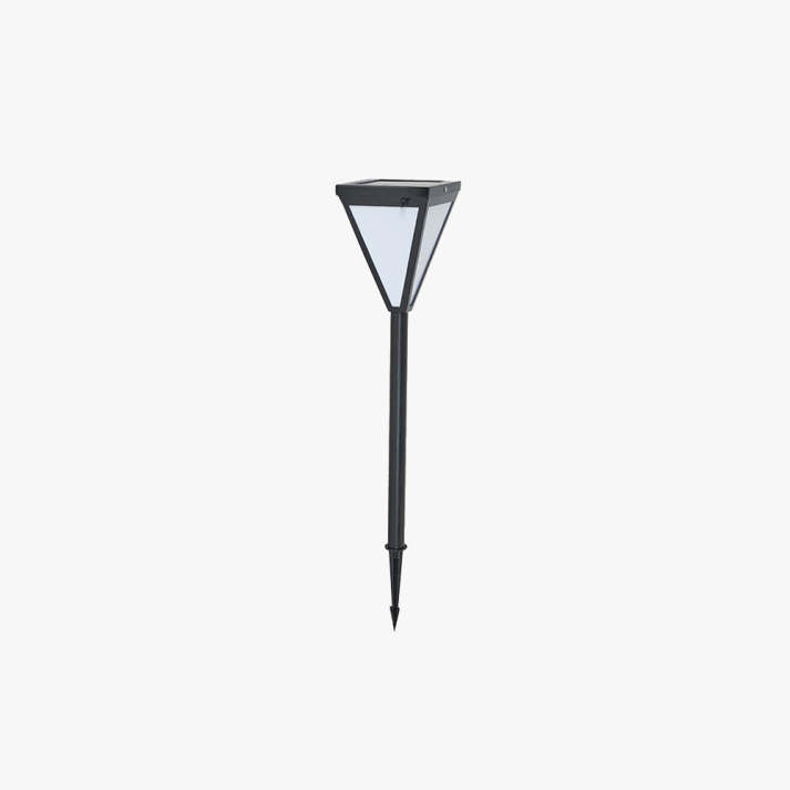 Orr Lampe Extérieure LED au Design Moderne Métal Acrylique Noir Extérieur