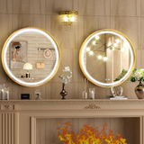 Miroir de salle de bains lumineux