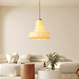 Lampe pendante en verre Bauhaus Gourd