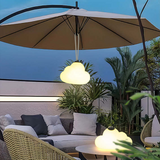 Suspension LED Minori Design Nuage Lait Blanc Métal/Acrylique Jardin