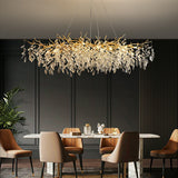 Lustre À Branches En Cristal De Style Français